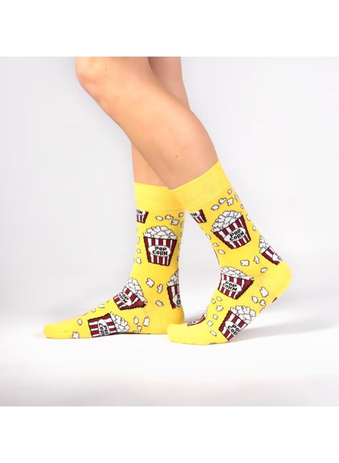 Ozzy Socks Pop Corn Patterned Socks - Image 2